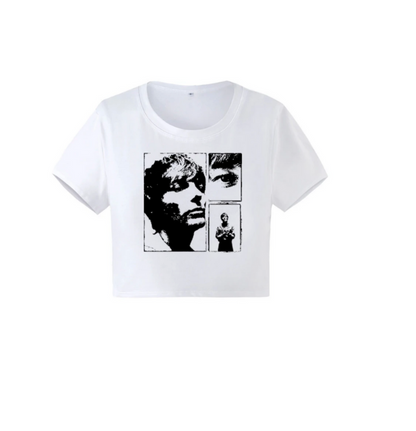 Louis Tomlinson One Direction 1D Baby Tee, Y2k Clothes, Summer Top