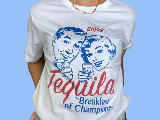 Vintage Tequila Top Y2K T-Shirt